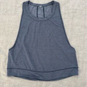 lululemon athletica Blue Tank Top